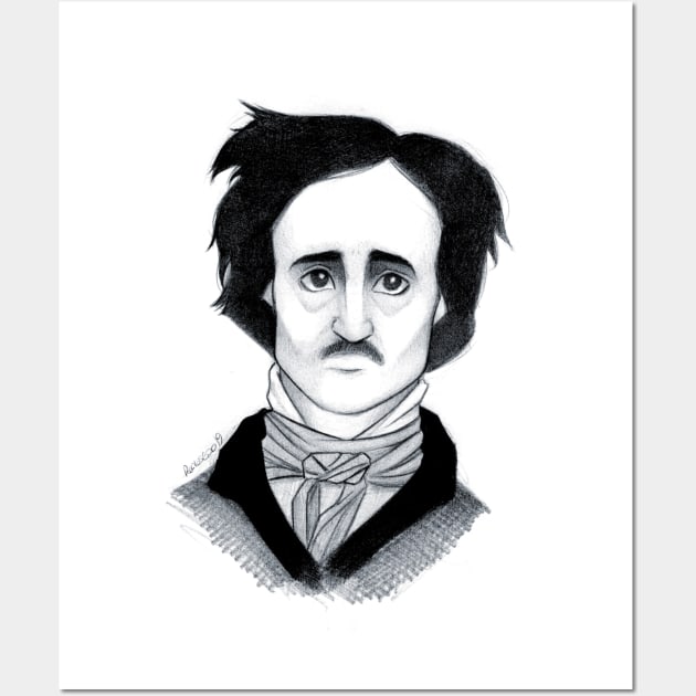 Edgar Allan Poe Wall Art by rosg89